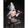 Original Character - Black Bunny figure Illustration by TEDDY