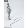Body Chan - Figurine Body Chan -Kentari Yabuki- Wire Frame Grey Color, S.H.Figuarts