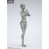 Body Chan - Figurine Body Chan -Kentari Yabuki- Wire Frame Grey Color, S.H.Figuarts