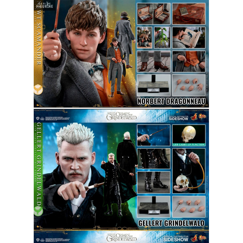 Fantastic Beasts 2 - Newt Scamander or Gellert Grindelwald figure of your choice, Movie Masterpiece
