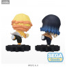 Demon Slayer: Kimetsu no Yaiba - Pack 2 figurines Zenitsu Agatsuma & Inosuke Hashibira, mOH!ment Vol.2