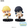 Demon Slayer: Kimetsu no Yaiba - Pack 2 figurines Zenitsu Agatsuma & Inosuke Hashibira, mOH!ment Vol.2