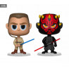 Star Wars 2 figures pack of your choice - Darth Maul & Obi Wan or Chewbacca & C-3PO, Vynl