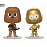 Star Wars 2 figures pack of your choice - Darth Maul & Obi Wan or Chewbacca & C-3PO, Vynl