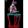 Demon Sword Master of Excalibur Academy - Elfine Phillet Flower Purple Bunny figure, Nip Slip Gimmick System