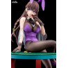 Demon Sword Master of Excalibur Academy - Figurine Elfine Phillet Flower Purple Bunny, Nip Slip Gimmick System