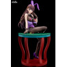 Demon Sword Master of Excalibur Academy - Elfine Phillet Flower Purple Bunny figure, Nip Slip Gimmick System