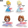 Disney - Cinderella or Sofia figure of your choice available in two colors, Q Posket