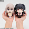 The Idolmaster Shiny Colors - Pack figurines Asahi Serizawa & Fuyuko Mayuzumi, With Gift Look Up