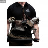 The Lord of the Rings - King Theoden on Snowmane figure