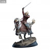 The Lord of the Rings - King Theoden on Snowmane figure