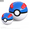 Pokémon - Réplique Super Ball (Great Ball), Diecast Mini