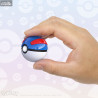 Pokémon - Réplique Super Ball (Great Ball), Diecast Mini