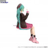 Vocaloid - Figurine Hatsune Miku Autumn Date Pink Color, Noodle Stopper