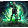 DC Comics - Green Lantern figure Unleashed, Art Scale Deluxe