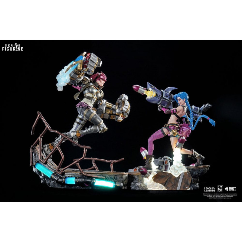 League of Legends - Pack figurines Vi & Jinx