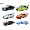 Fast & Furious - Pack 6 cars of your choice, metal A / B