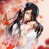 Original Illustration - Figurine Healing-type white chinese dress lady, Mai Okuma Illustration