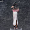 Original Illustration - Figurine Healing-type white chinese dress lady, Mai Okuma Illustration