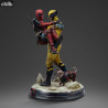 Marvel - Figurine Deadpool & Wolverine, Deluxe Art Scale