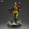 Marvel - Figurine Deadpool & Wolverine, Deluxe Art Scale