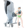 Original Character - Minori with Honda BF350 Outboard Engine model, MF-88 minimum factory PLAMAX