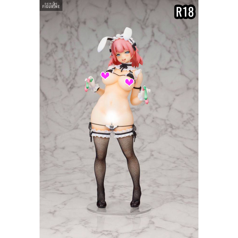 Original Character - Figurine Yurufuwa Maid Bunny R18, Illustration by Chie Masami