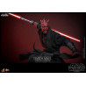 Star Wars Episode I - Figurine Dark Maul with Sith Speeder, Movie Masterpiece