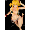 Fairy Tail - Figurine Lucy Heartfilia Swimwear Gravure Style Noir ou Erza Scarlet Bunny Girl Style