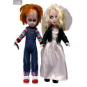 PRÉCOMMANDE - Pack poupées Chucky & Tiffany, Living Dead Dolls
