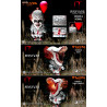 It 2017 - Figure Pennywise normal (A), Scary (B) or Scary  luminous (C), Defo-Real