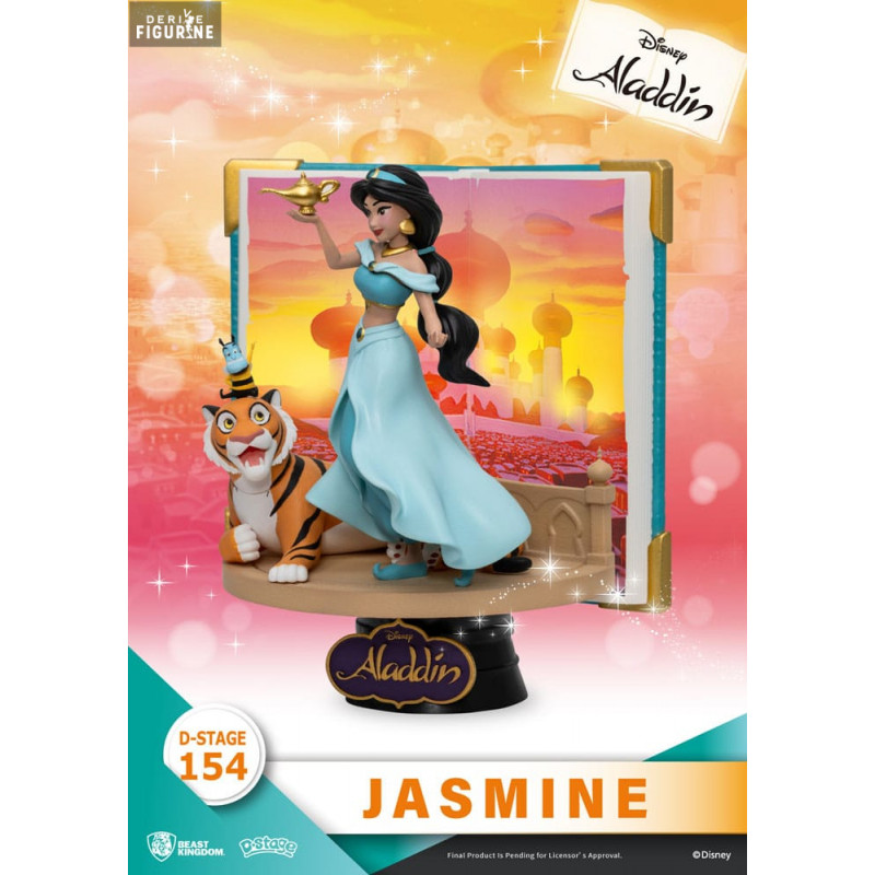 Disney, Aladdin - Jasmine figure, D-Stage Book Series