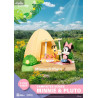 Disney - Minnie Mouse & Pluto figure Special Edition, D-Stage Campsite Series
