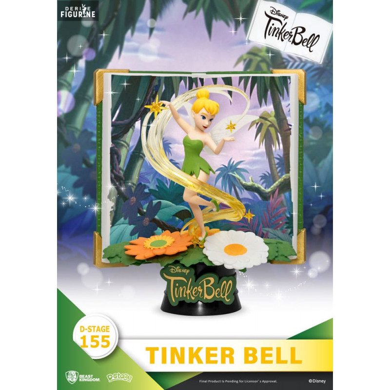 Disney, Peter Pan - Tinkerbell figure, D-Stage Book Series