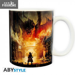 The Hobbit mug - Bard vs Smaug