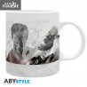 Uncharted 4 mug - White map