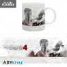 Uncharted 4 mug - White map