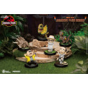 PRE ORDER - Pack 6 figures Jurassic Park Series, Mini Egg Attack