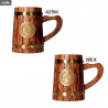 Wooden tankard of your choice - Asterix or Obelix