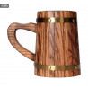 Wooden tankard of your choice - Asterix or Obelix