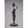 Original Character - Ishimi Yokoyama Black One-piece Dress figure Illustration by Bara
