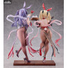 Moehime Union - Yuri & Stella figure, Cheongsam Bunny