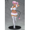 Original Character - Black Gal Maid Succubus Cocoa figure, Pink