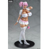 Original Character - Black Gal Maid Succubus Cocoa figure, Pink