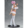 Original Character - Black Gal Maid Succubus Cocoa figure, Pink