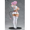 Original Character - Black Gal Maid Succubus Cocoa figure, Pink