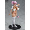 Original Character - Black Gal Maid Succubus Cocoa figure, Pink