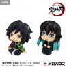 Demon Slayer - Pack figures Giyu Tomioka Stupefied Face & Muichiro Tokito Smile, With Gift Look Up