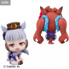 Uma Musume Pretty Derby - Pack figures Daiwa Scarlet & Gold Ship, With Gift Look Up