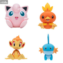 Pokémon - Pack 4 figurines...
